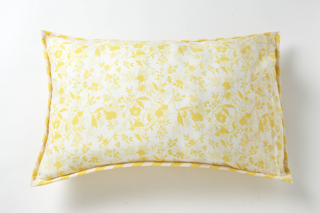 online Bahaarbloom Marigold Reversible Bed Cover 