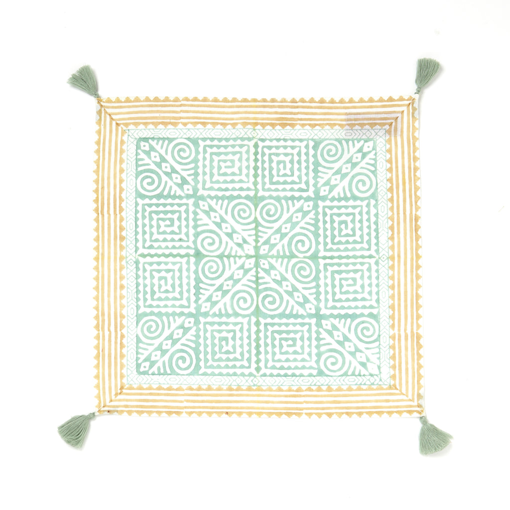Order Shuchi Temple Linen Cotton Napkin Set of 4 Online