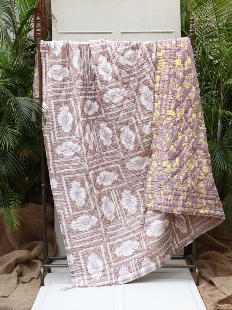 Shop Reversible Silk Cotton Quilt