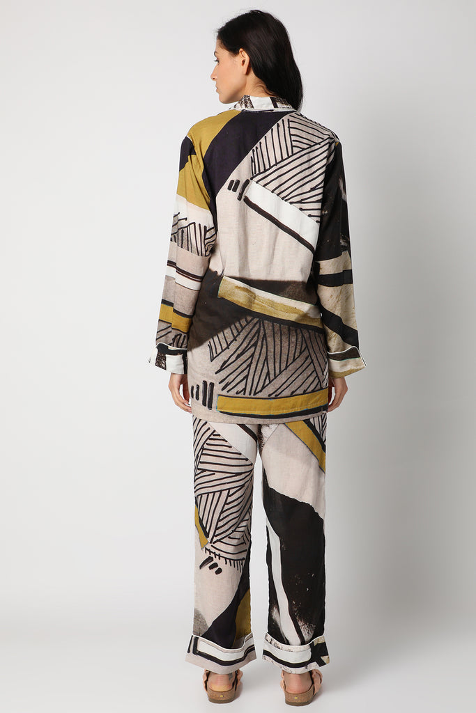 MIDNIGHT Print PJ SET vVyom x deme | Limited Edition Loungewear