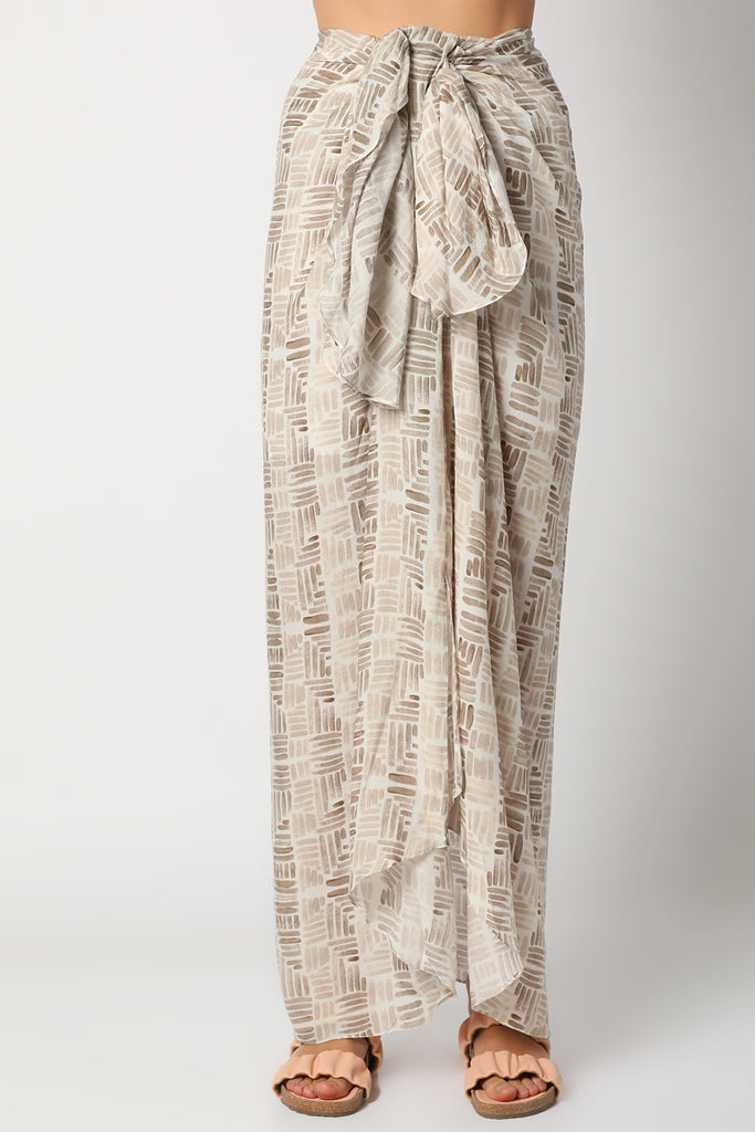 DE-STRESS print knot co-ord set vVyom x deme | Limited Edition Loungewear