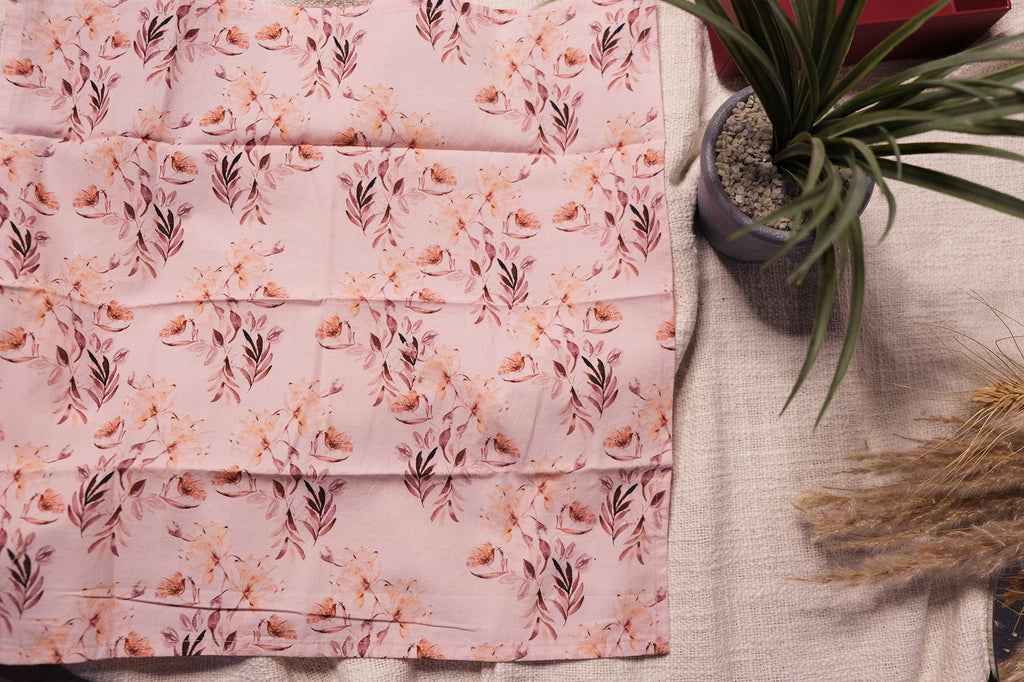Floral Garden Pink Dinner Napkins Set of 6