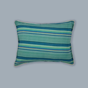 Aqua Stripes - 12"X16" Accent Cushion Cover 121