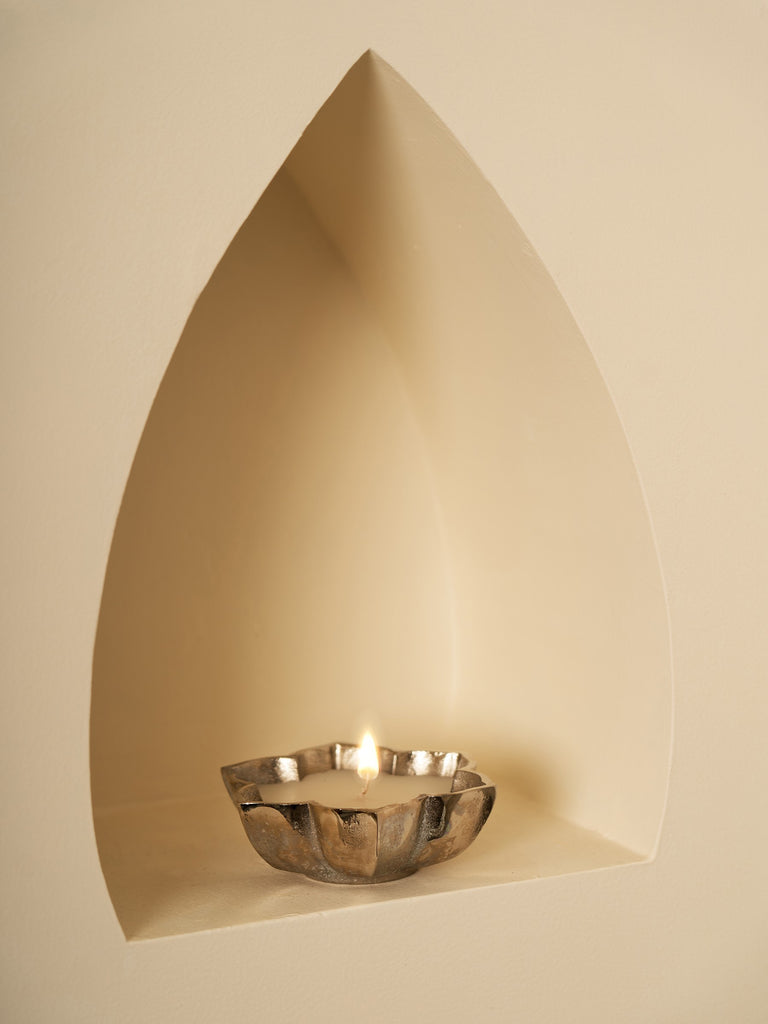 Order Brass Lotus Scented Candle Gift Box