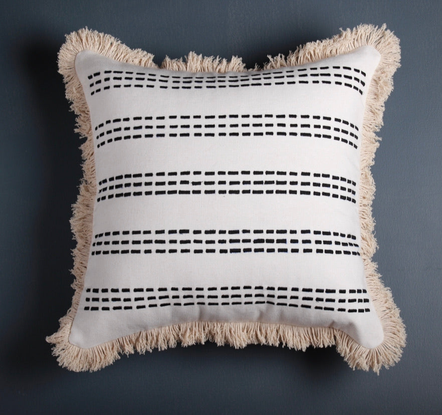 REVITALISE Mint Black and White cushion set of 5 | Deme x vVyom