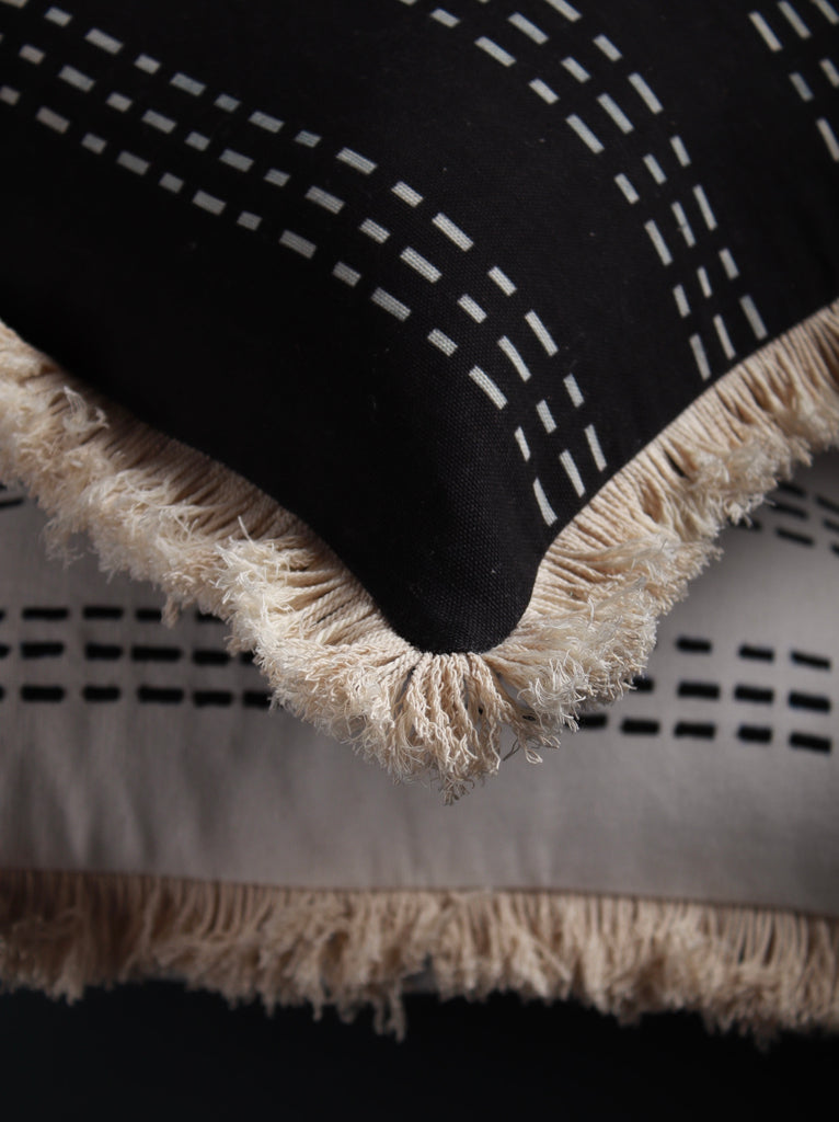 REVITALISE Mint Black and White cushion set of 5 | Deme x vVyom